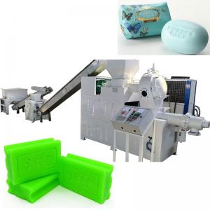 Small Scale 100-150kg/H Bath Soap Production Line Toilet Soap Making Machine