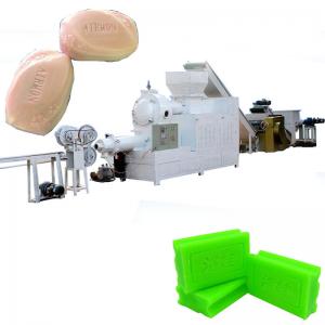 Small Scale 100-300kg/H Laundry Soap Hotel Soap Making Machine in Uganda - 副本